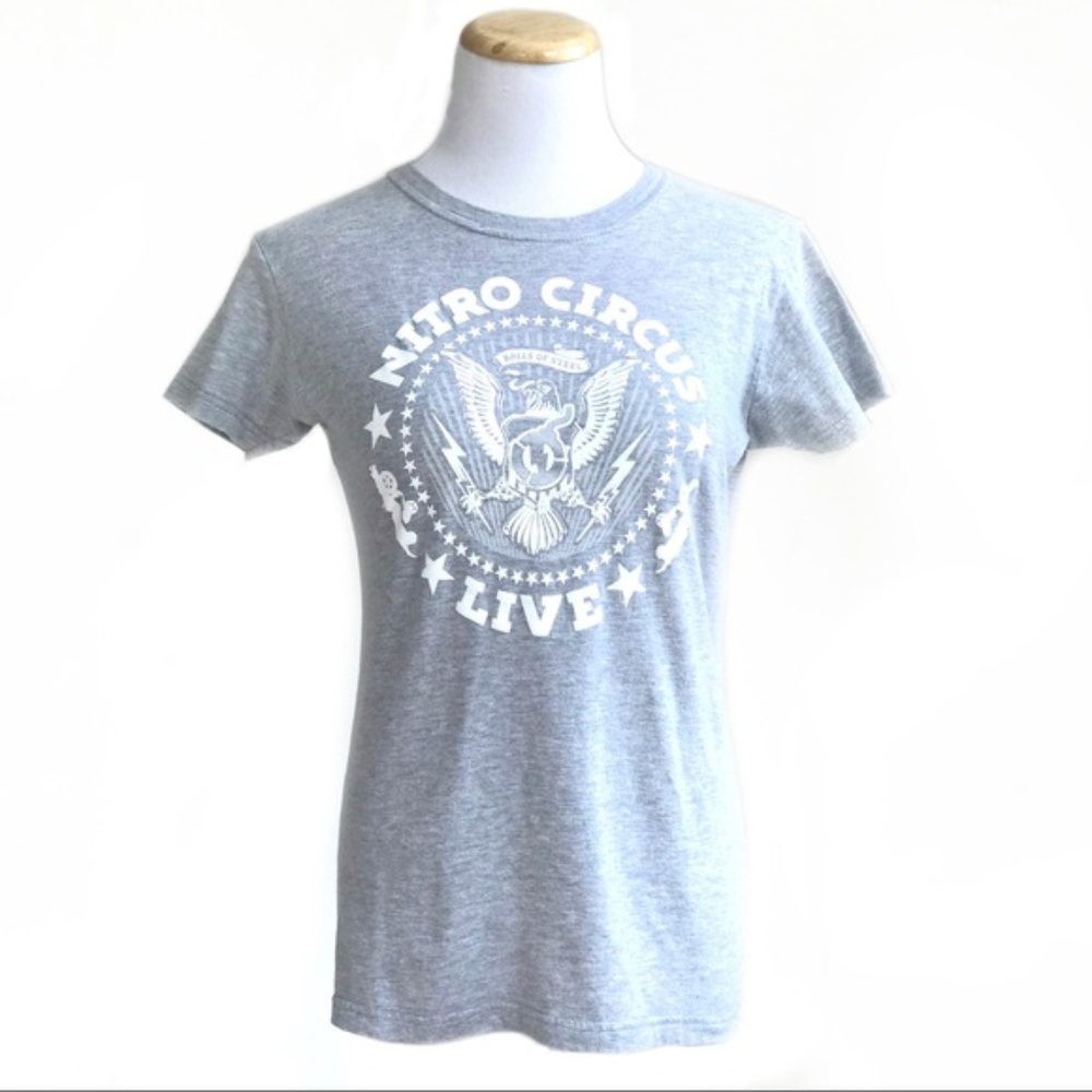 Nitro Circus Live grey t-shirt
